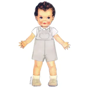 patron couture pour bébés Citronille salopette Léon
