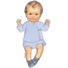 sewing pattern for babies Citronille top wrap-around blouse and bloomers