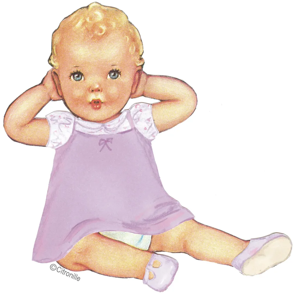 sewing pattern for babies Citronille dress for baby