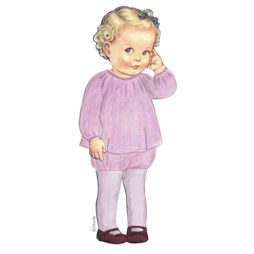sewing pattern for babies Citronille blouse and bloomer