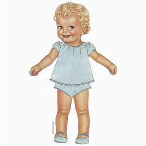 patron couture pour bébés Citronille Léonie haut et culotte bouffante