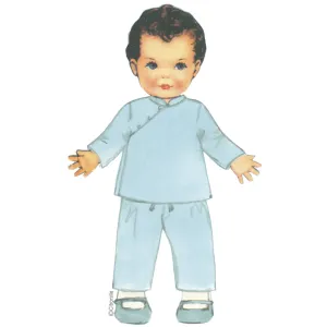 patron couture pour bébés Citronille ensemble tunique et pantalon Kim