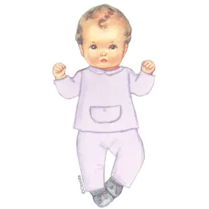 patron couture pour bébés Citronille ensemble Bianca guimpte et pantalon