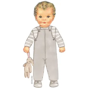 patron couture pour bébés Citronille Basile salopette à réaliser longue ou courte