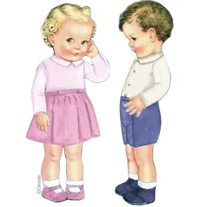 patron couture pour bébés Citronille chemise Augustine et Augustin