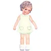Citronille sewing pattern for babies: Pimprenelle dress and puffed trousers