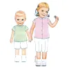 Sewing pattern Citronille with short sleeves and collar Celestin et Celestine