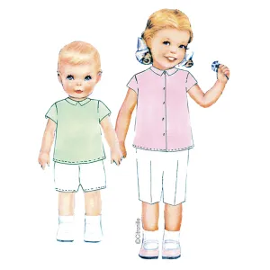 patron couture pour enfants Citronille chemise à manches courtes