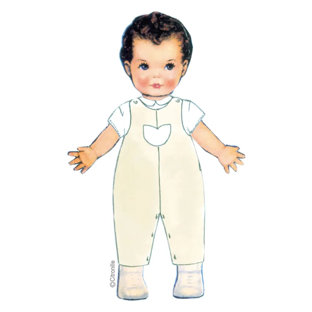 Citronille sewing pattern for doll