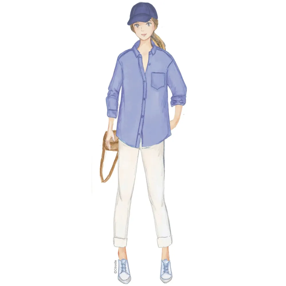 sewing pattern for women Citronille James oversized shirt style boyfriend