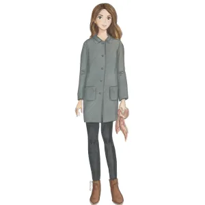 sewing pattern for women Citronille coat Domitille