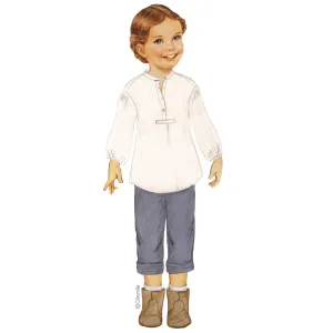 patron couture pour enfant Citronille blouse Selma