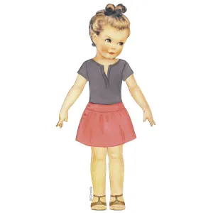 patron couture pour enfant Citronille jupe Pélagie