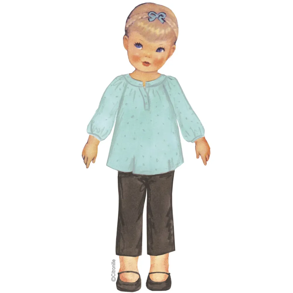 patron couture pour enfants Citronille blouse Gretel