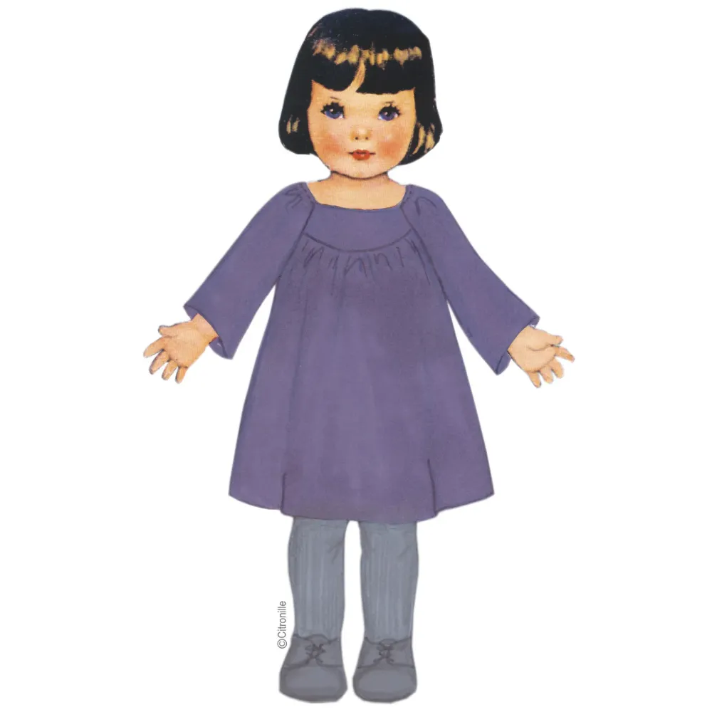 sewing pattern for children Citronille dress Albertine