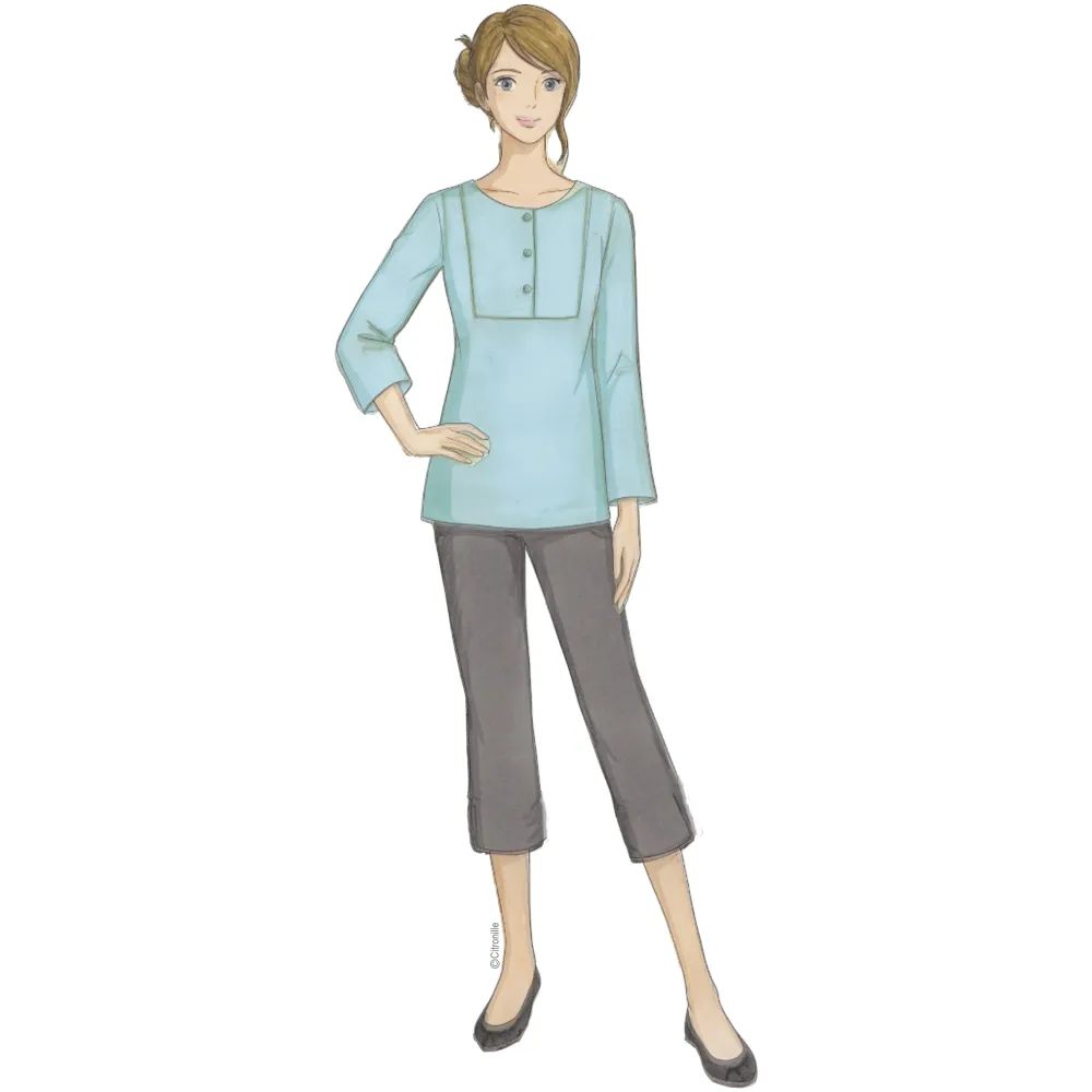 sewing pattern for womand Citronille tunique Zebulon
