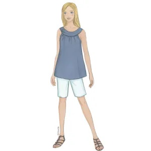 sewing pattern for woman Citronille top Primerose