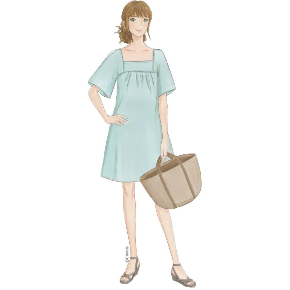 sewing pattern for women: Citronille Susanne Dress