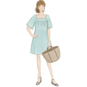 patron couture PDF à télécharger pour femme Citronille robe Susanne