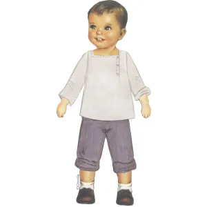 Citronille children's sewing pattern: Constantin shirt
