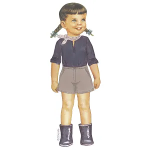 Citronille Emie girl Shorts Sewing Pattern