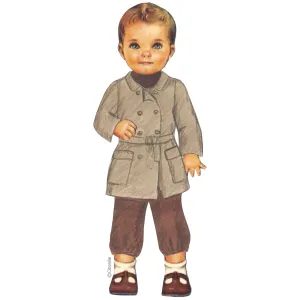 Citronille Philemon Trench Coat Sewing Pattern for Kids