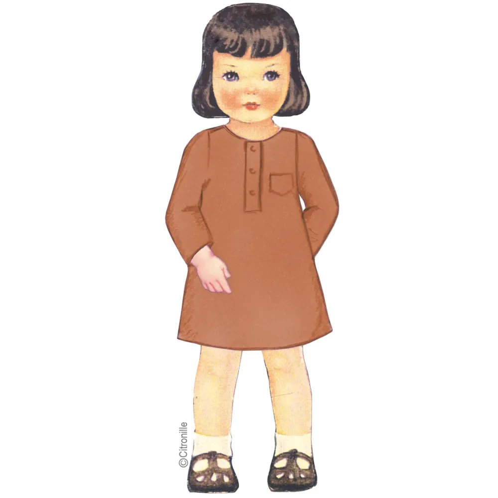 Citronille sewing pattern for children: Henriette shirt dress