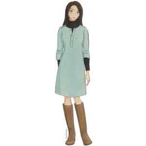 patron couture pour femme Citronille robe chemise Henriette