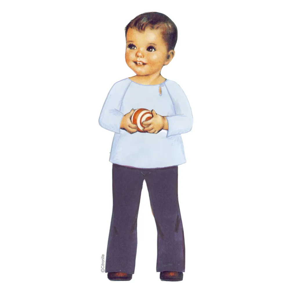 Citronille sewing pattern for children: Melchior tunic