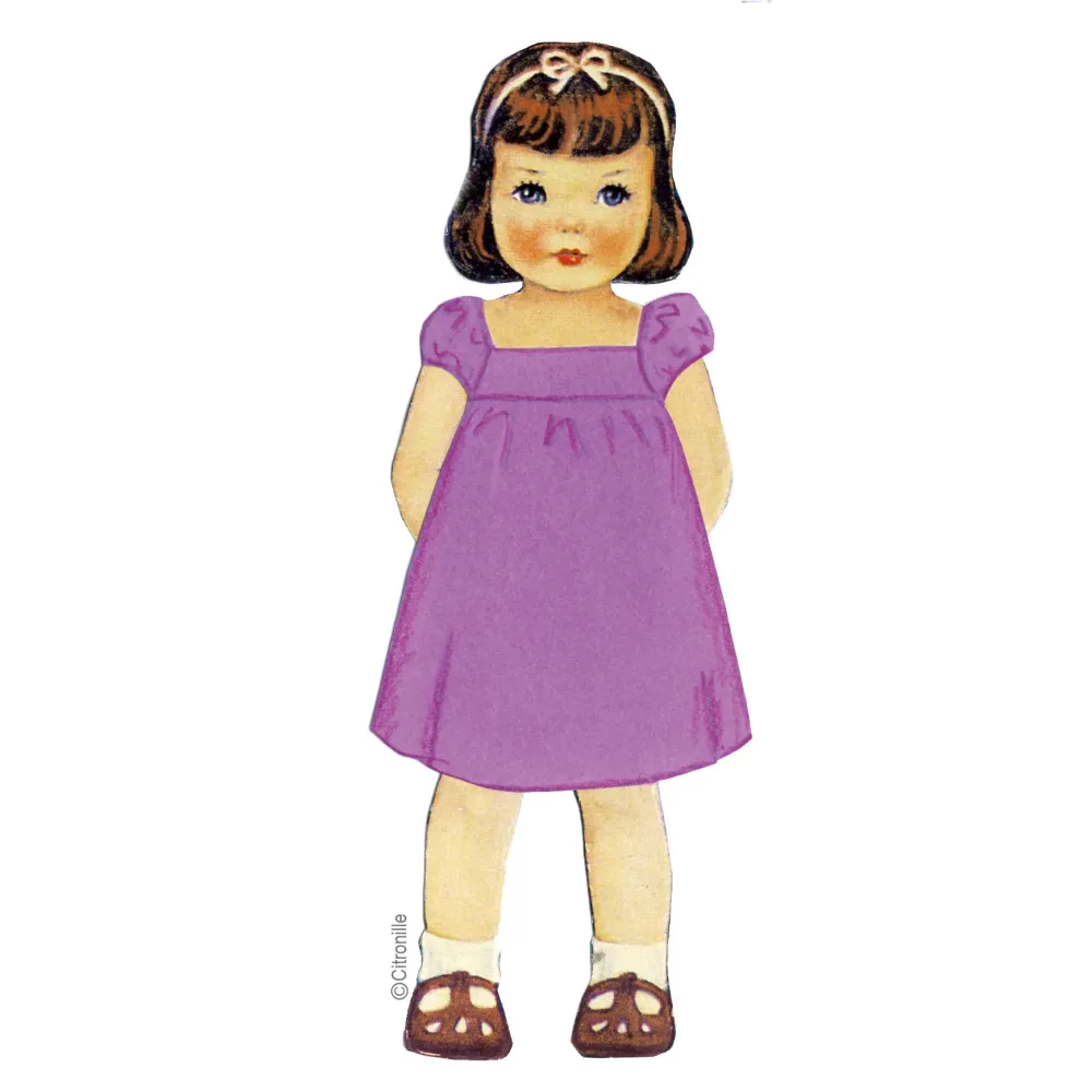 Citronille sewing pattern for children: Antonine dress