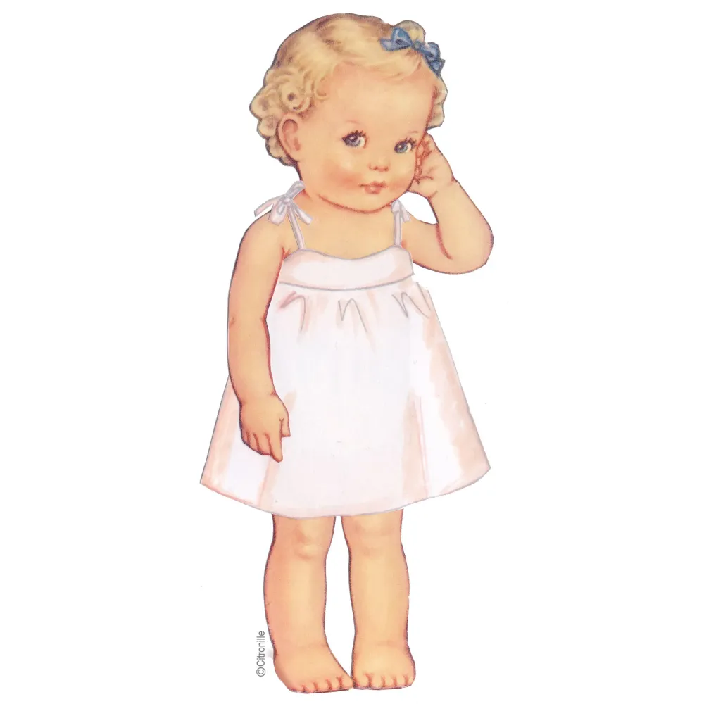 patron couture pour enfants Citronille robe Pervenche