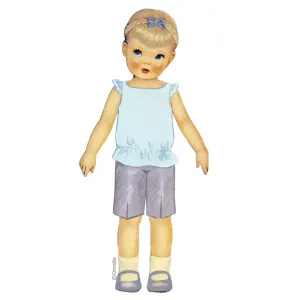 patron couture pour enfants Citronille haut Cosima