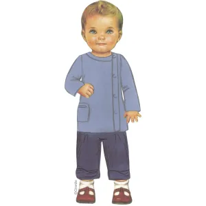 sewing pattern for kids Citronille Vassili School Blouse