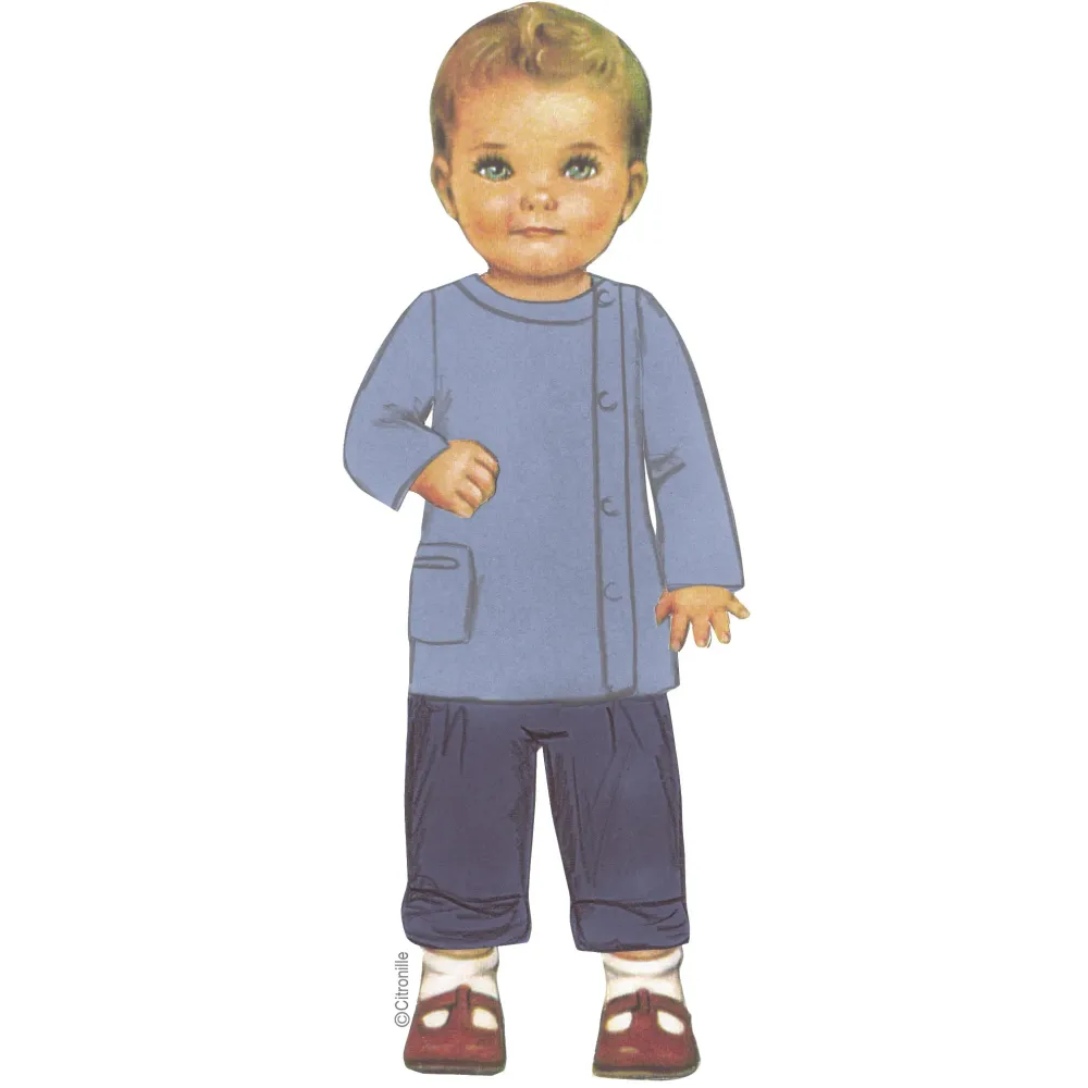 sewing pattern for kids Citronille Vassili School Blouse