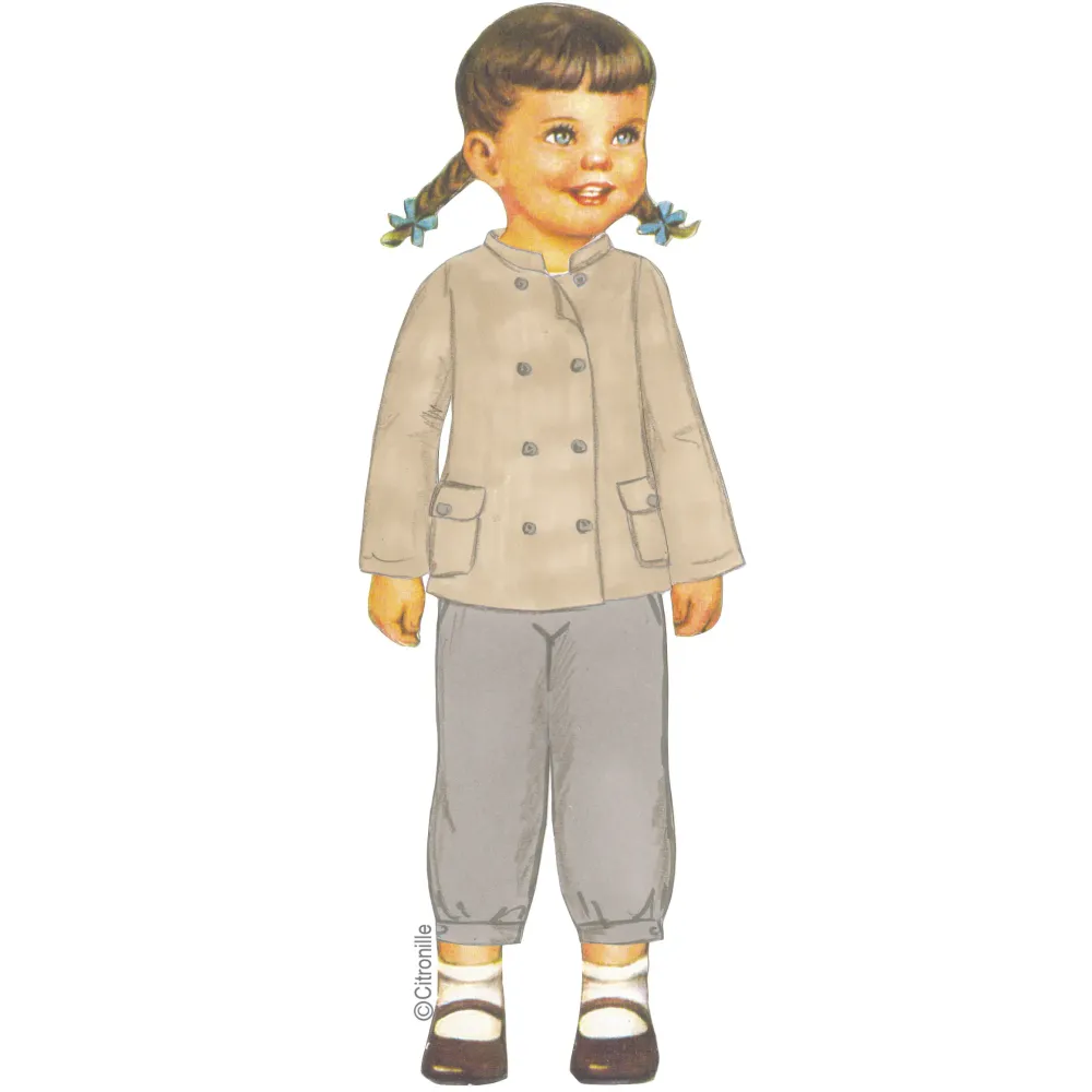 patron couture pour enfants Citronille veste Margotte