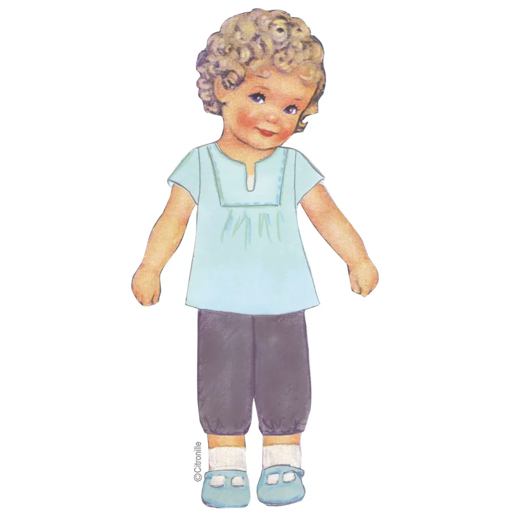 Citronille sewing pattern for children: Palmyre blouse