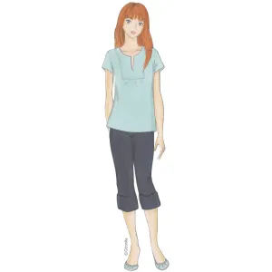 sewing pattern for woman Citronille tunic Palmyre