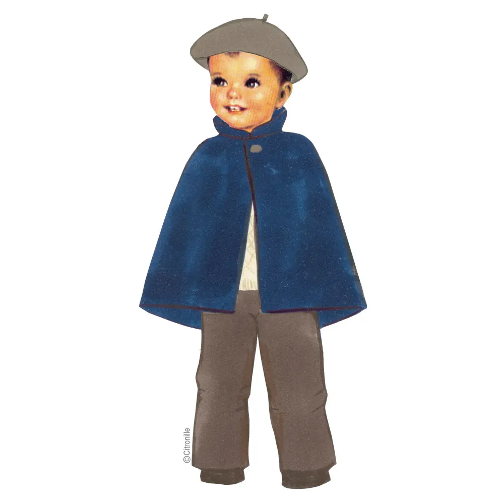 patron couture pour enfants Citronille cape Tobias