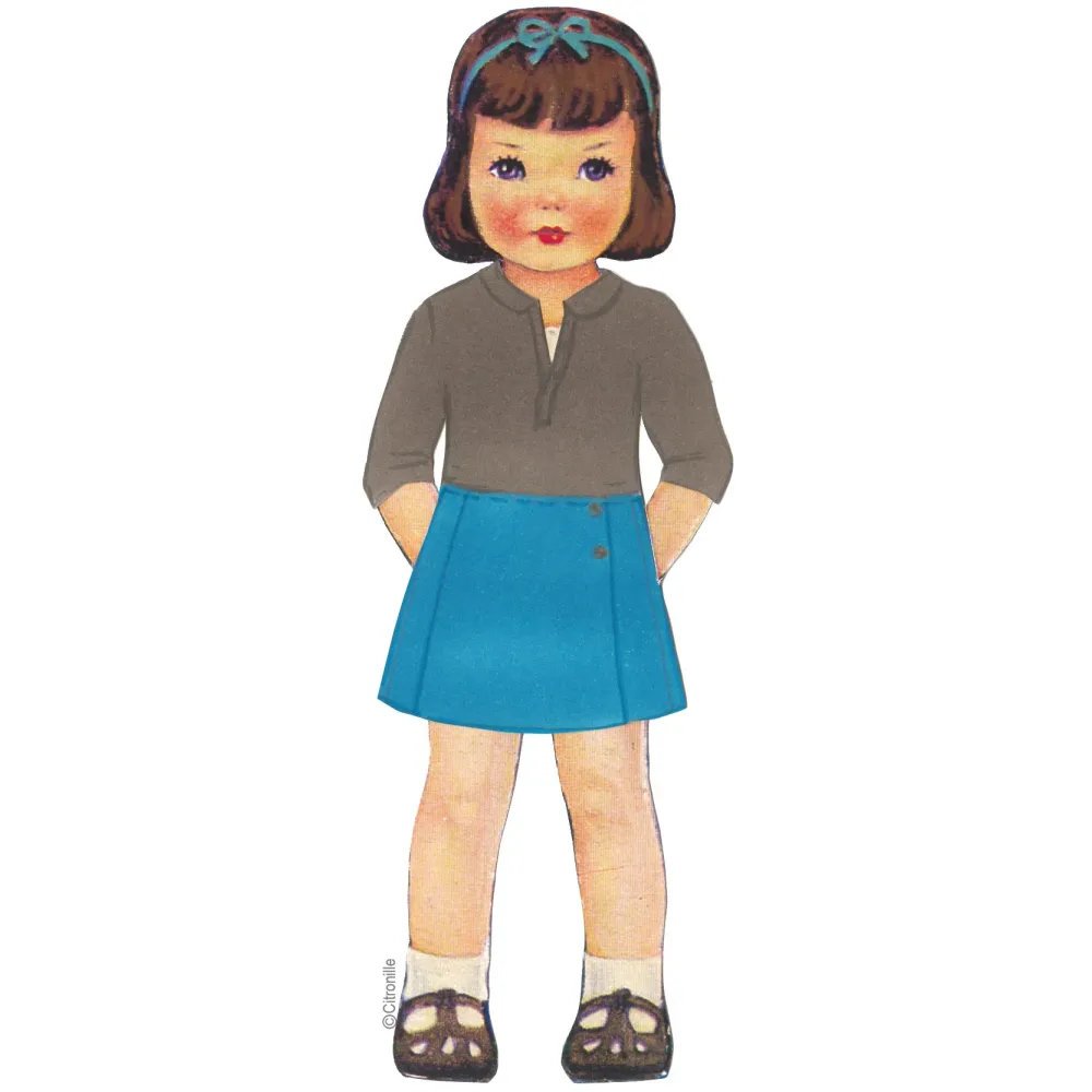 Citronille children's sewing pattern Angelique skirt