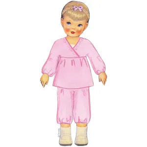 Citronille Ingrid children's sewing pattern for pajamas