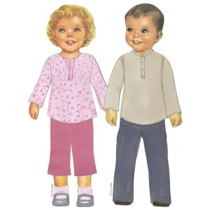 patron de couture pour enfants Citronille Balthazar chemise ou tunique