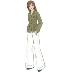 Citronille Wendy Women's Sahara Jacket Sewing Pattern