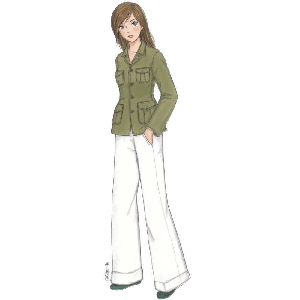 Citronille Wendy Women's Sahara Jacket Sewing Pattern