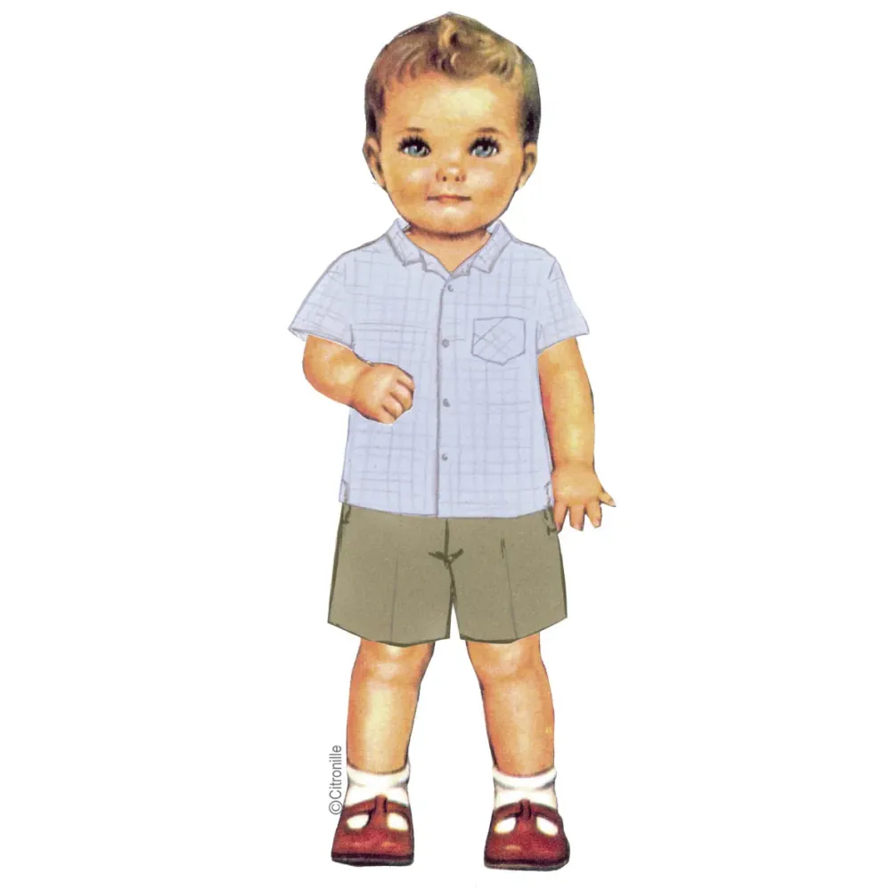 patron couture pour enfant Citronille chemise Cristobald
