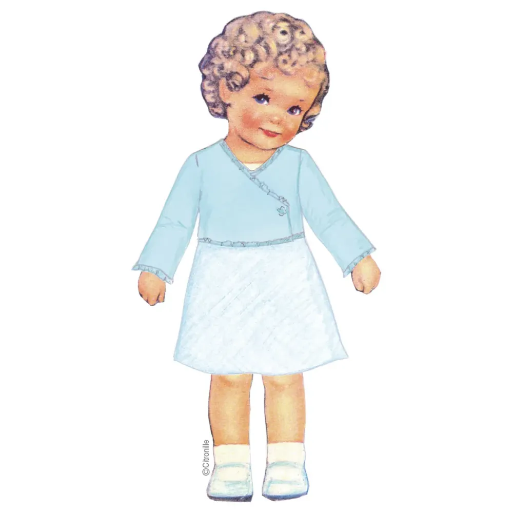 patron de couture pour enfants Citronille Framboise cache-coeur