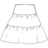 Patron de couture jupe Copelia de Citronille