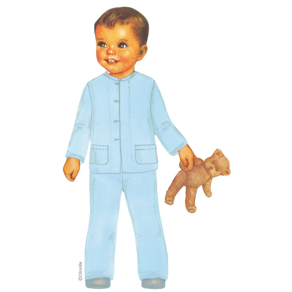 patron de couture pour enfants Citronille pyjama Elliott