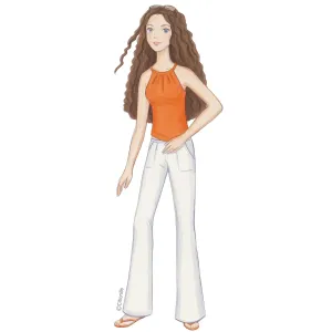sewing pattern for woman Citronille top Noemie