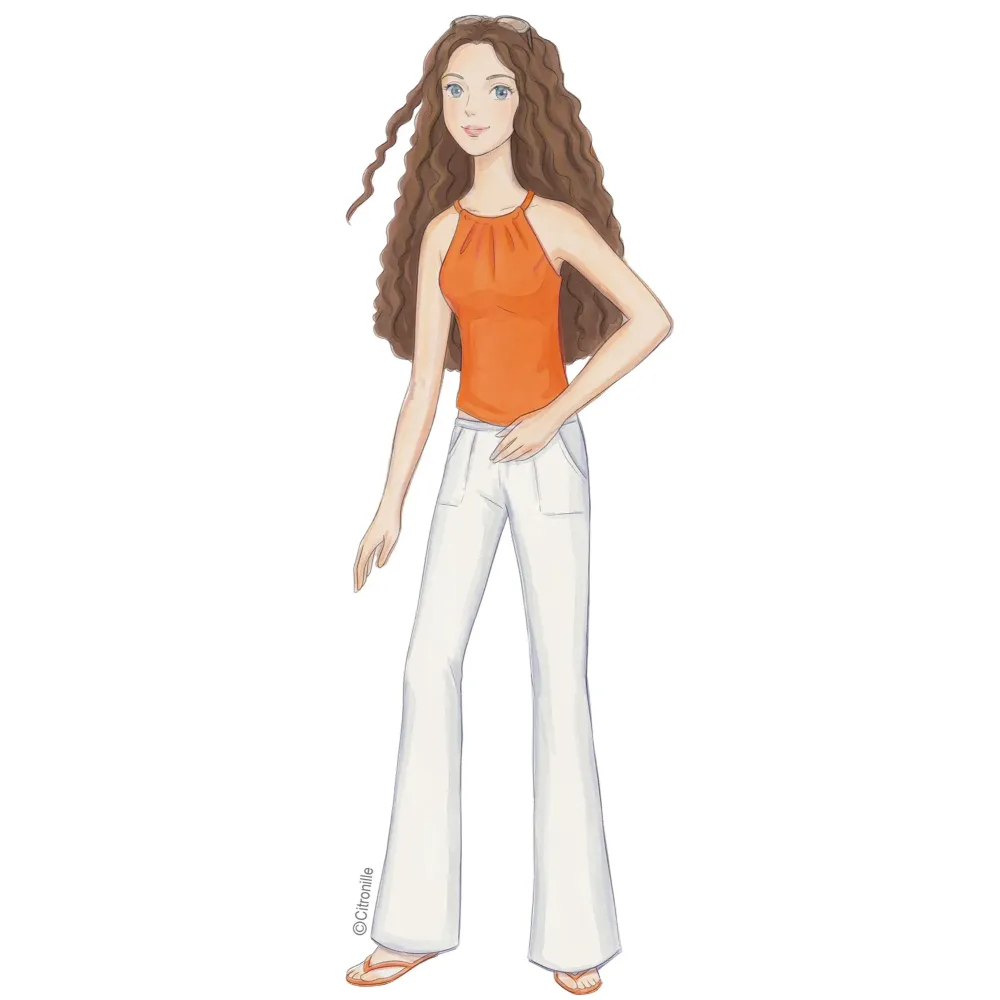 sewing pattern for woman Citronille top Noemie