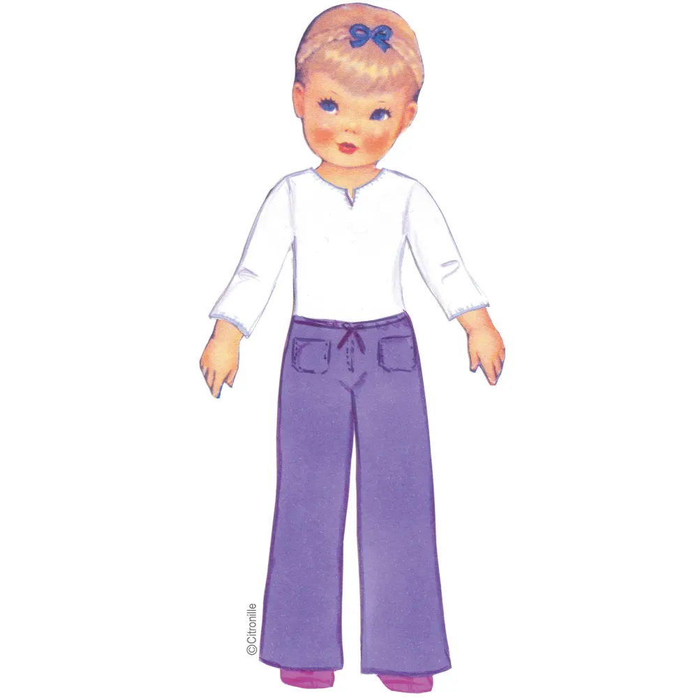 patron couture pour enfants Citronille pantalon Thais